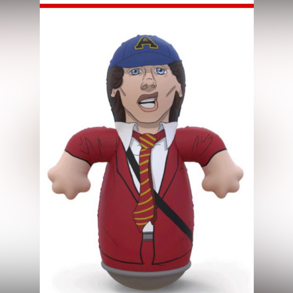 Angus young blow up doll desk size